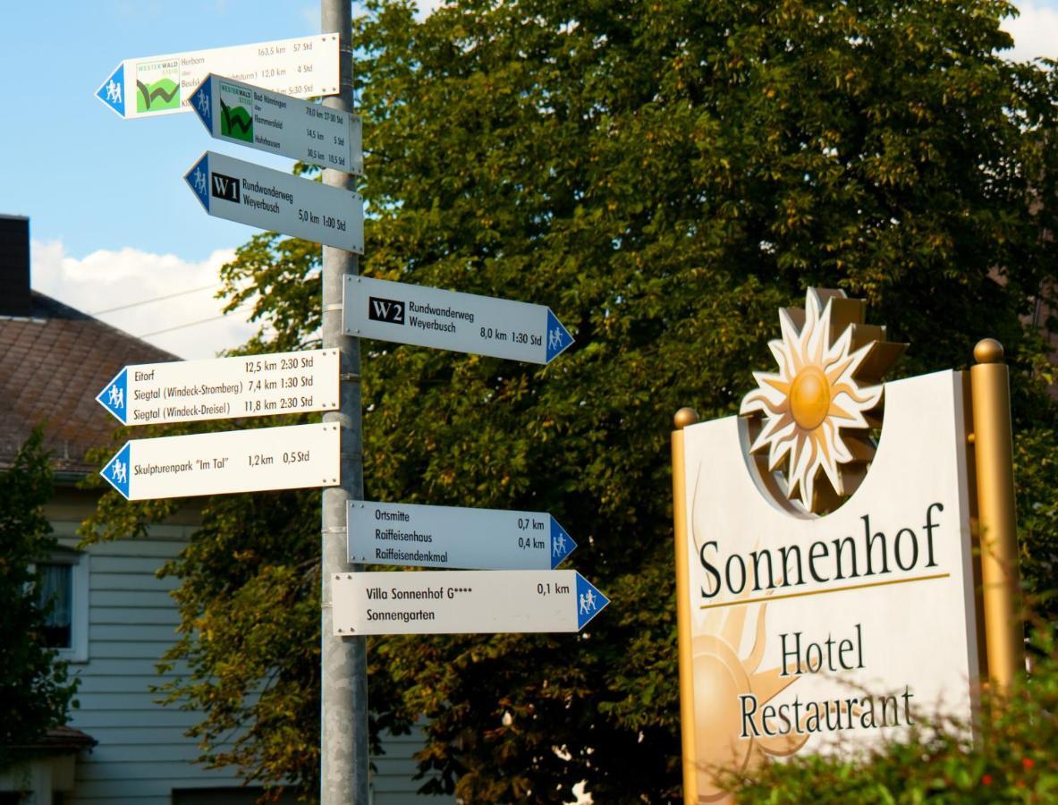 Hotel Restaurant Sonnenhof Weyerbusch Kültér fotó